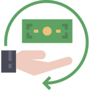 Graphic showing a representation of customers saving money through overpayment recovery in medical billing. Our medical claims auditors are experienced in perform both medical and pharmacy claim audits.